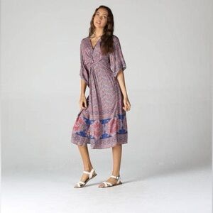 💙 NWT Angie Floral Boho Dress